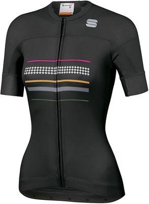 Sportful Women's Diva Short Sleeve Jersey - Noir
