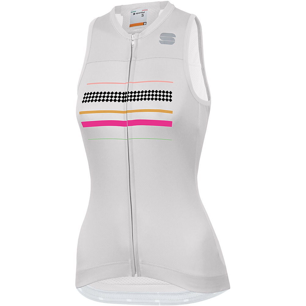 Sportful Women's Diva Sleeveless Jersey - Blanc