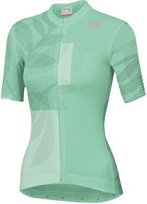 Sportful Women's Oasis Jersey  - Acqua Green-Bubble Gum-White - XXL, Acqua Green-Bubble Gum-White