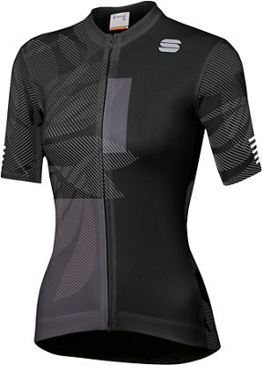 Sportful Women's Oasis Jersey - Black-Anthracite-White - XS
