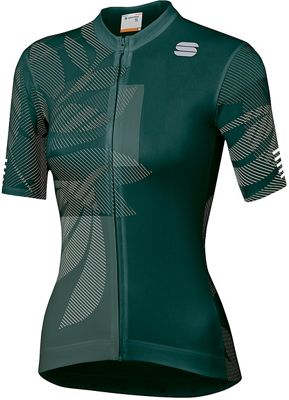 Sportful Women's Oasis Jersey  - Sea Moss-Green-White, Sea Moss-Green-White