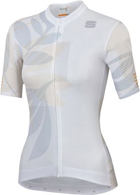 Sportful Women's Oasis Jersey - White-Silver-Gold - XS