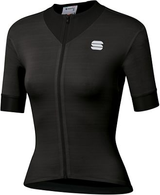 Sportful Women's Kelly Short Sleeve Jersey - Black - XL}, Black
