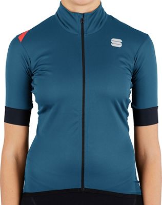 Sportful Women's Fiandre Light NoRain SS Jacket - Blue Sea - L}, Blue Sea