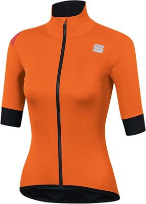 Sportful Women's Fiandre Light NoRain SS Jacket - Orange SDR - XXL, Orange SDR