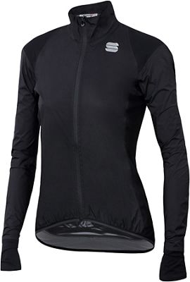 Sportful Women's Hot Pack No Rain Jacket 2.0 - Black - S}, Black