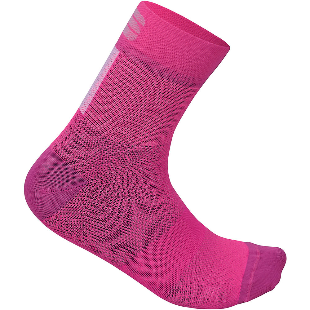 Sportful Women's Pro Socks - Blubble Gum-White - S/M