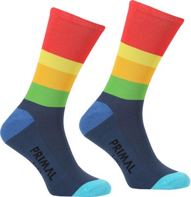 Primal Multi Stripe Socks SS20 - S/M}, Multi
