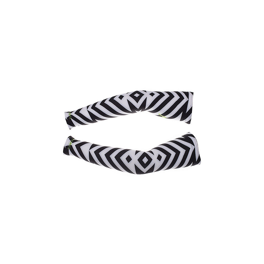 Primal Electric Shock Thermal Arm Warmers - Noir - blanc, Noir - blanc