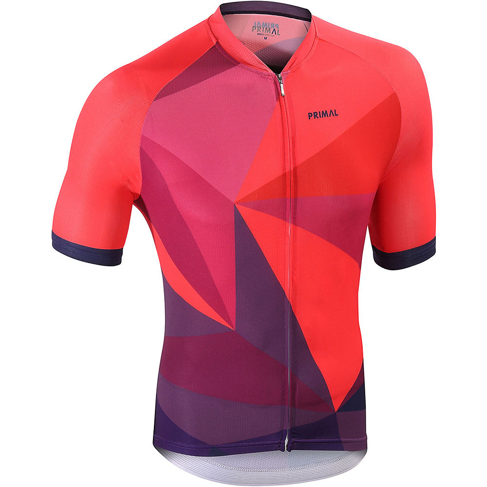 Primal Triangular Omni Jersey - Red-Purple