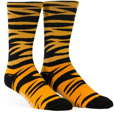 Primal Tiger Socks SS20 - Orange-Black - S/M}, Orange-Black