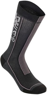 Alpinestars Summer Socks 22  - Noir - blanc, Noir - blanc