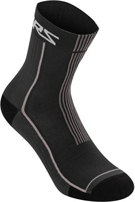 Alpinestars Summer Socks 22  - Noir-Gris, Noir-Gris