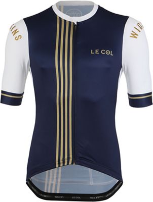 LE COL By Wiggins Pro Jersey (Navy-Gold)  - XL, Navy-Gold