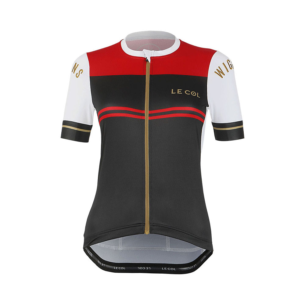 LE COL By Wiggins Women's Pro Jersey (Ash-Red) - XS, Ash-Red