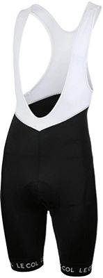 LE COL Sport Bib Shorts SS20 - Black-White - XXL}, Black-White