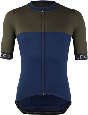 LE COL Sport Jersey II  - Navy-Khaki - XL, Navy-Khaki