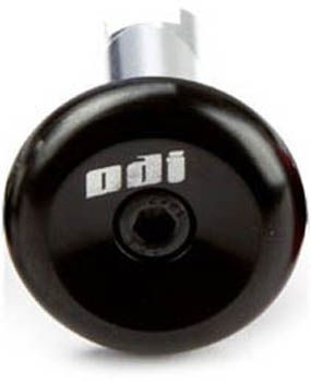 ODI Aluminium End Plug - Black, Black