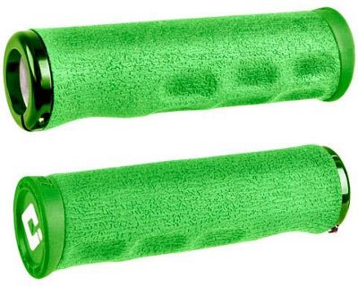 ODI F-1 Series Dread V2.1 Lock-On MTB Grips - Green - 130mm}, Green