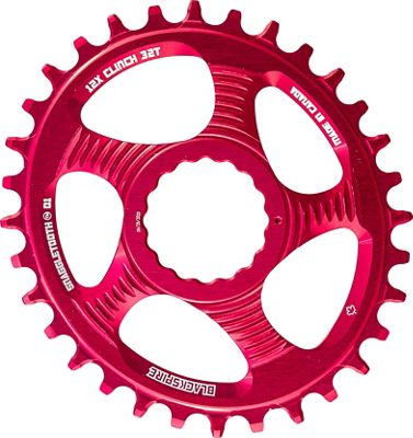 Blackspire Snaggletooth Cinch Shimano Ova Chainring Red Direct Mount Red