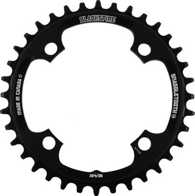 Blackspire Snaggletooth 104 Shimano Chainring 4 Bolt Black