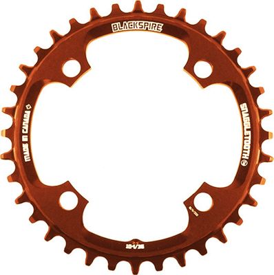 Blackspire Snaggletooth 104 Shimano Chainring - arancia - 4-Bolt, arancia