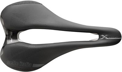 Selle Italia SLR Boost X-Cross Superflow MTB Saddle - Black - S3 - 130mm Wide, Black