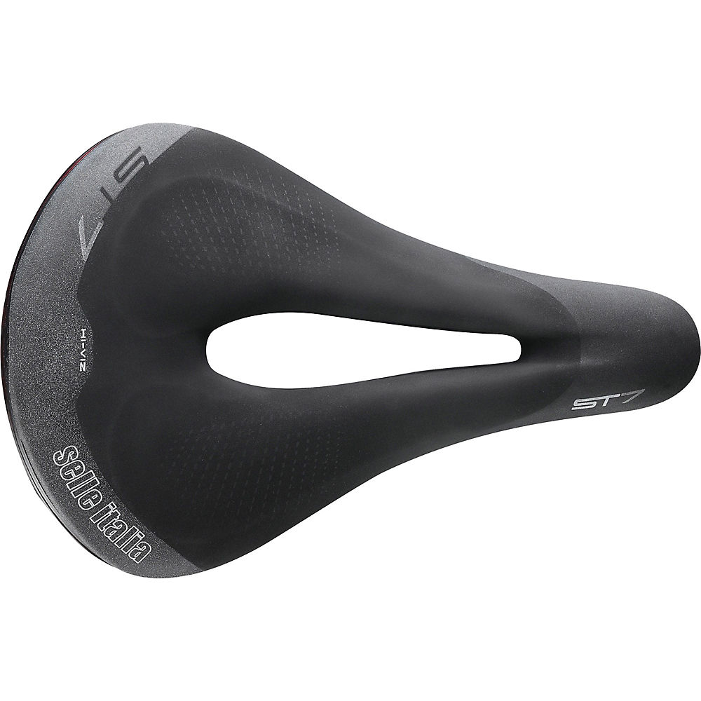 Selle Italia ST 7 Vision Superflow Saddle - Noir - L3 - 165mm Wide, Noir