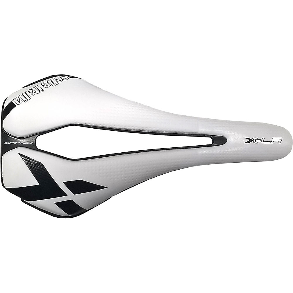 Selle Italia X-LR Superflow Saddle - Blanc - L3 - 145mm Wide, Blanc