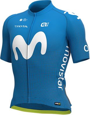 Alé Movistar 2020 PRR Short Sleeve Jersey  - Light Blue, Light Blue