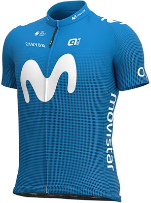 Alé Movistar 2020 PRIME Short Sleeve Jersey  - Light Blue, Light Blue