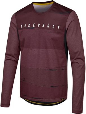 Maglia maniche lunghe Nukeproof Blackline  - rosso - XL, rosso