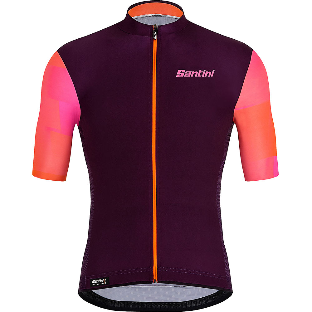Santini Mito Spillo Short Sleeve Jersey - Vineyard, Vineyard