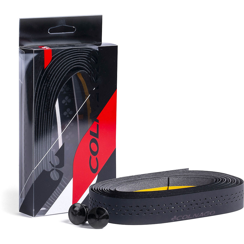 Image of Colnago Dot Handlebar Tape - Black - Black, Black - Black