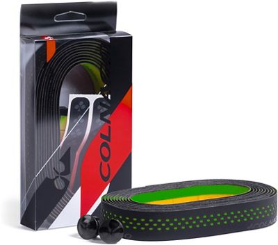 Colnago Dot Handlebar Tape - Black - Green, Black - Green