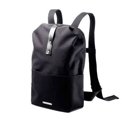 Brooks England Dalston Knapsack Medium Backpack - Noir