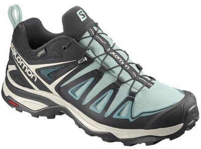 Salomon Women's X Ultra 3 Gore-Tex Hiking Shoes - Icy Morn-Meadowbrook - UK 4.5