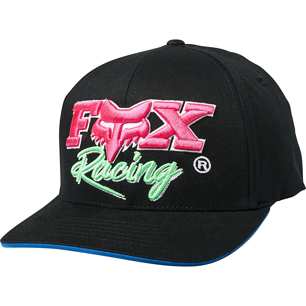 Fox Racing Castr Flexfit Hat - Noir - S/M, Noir