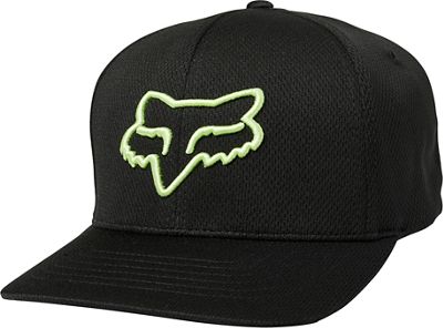Fox Racing Lithotype Flexfit Hat - Noir-Vert - L/XL/XXL
