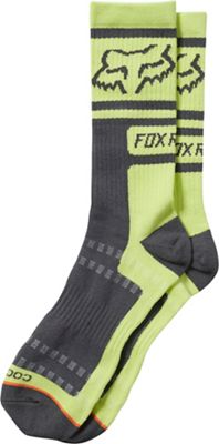 Fox Racing Justified Crew Socks - Citron - S/M