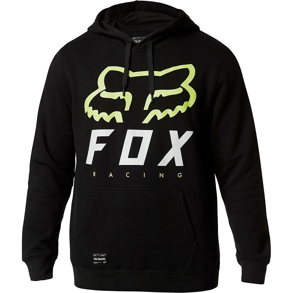 Fox Racing Heritage Forger Fleece Hoodie - Noir-Gris - XL