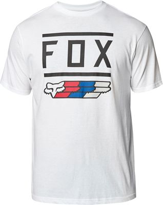 Fox Racing Super T-Shirt - Blanc/Noir/Rouge