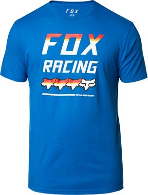 Fox Racing Full Count Premium T-Shirt - Bleu Royal