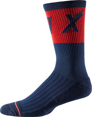 Fox Racing 8' Trail Cushion Socks (Wurd) - Marine - S/M