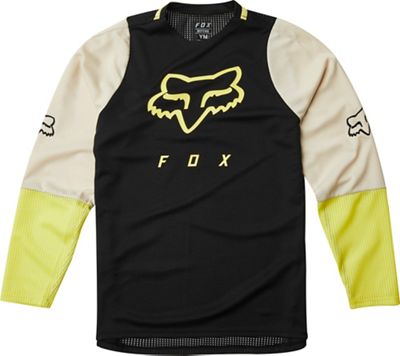 Fox Racing Youth Defend Long Sleeve Jersey - Noir