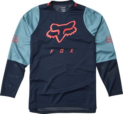 Fox Racing Youth Defend Long Sleeve Jersey - Marine