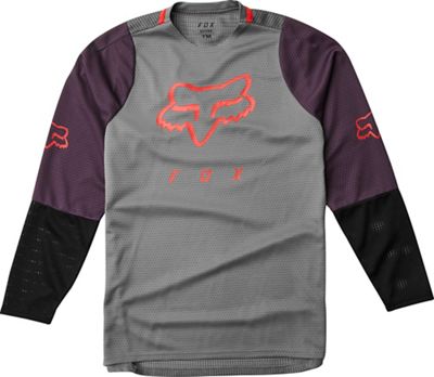 Fox Racing Youth Defend Long Sleeve Jersey - Pewter