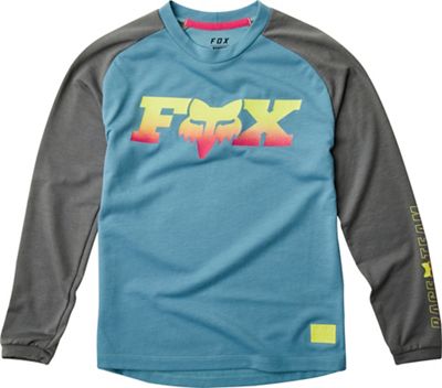 Fox Racing Youth Ranger DriRelease LS Jersey - Bleu léger - XL