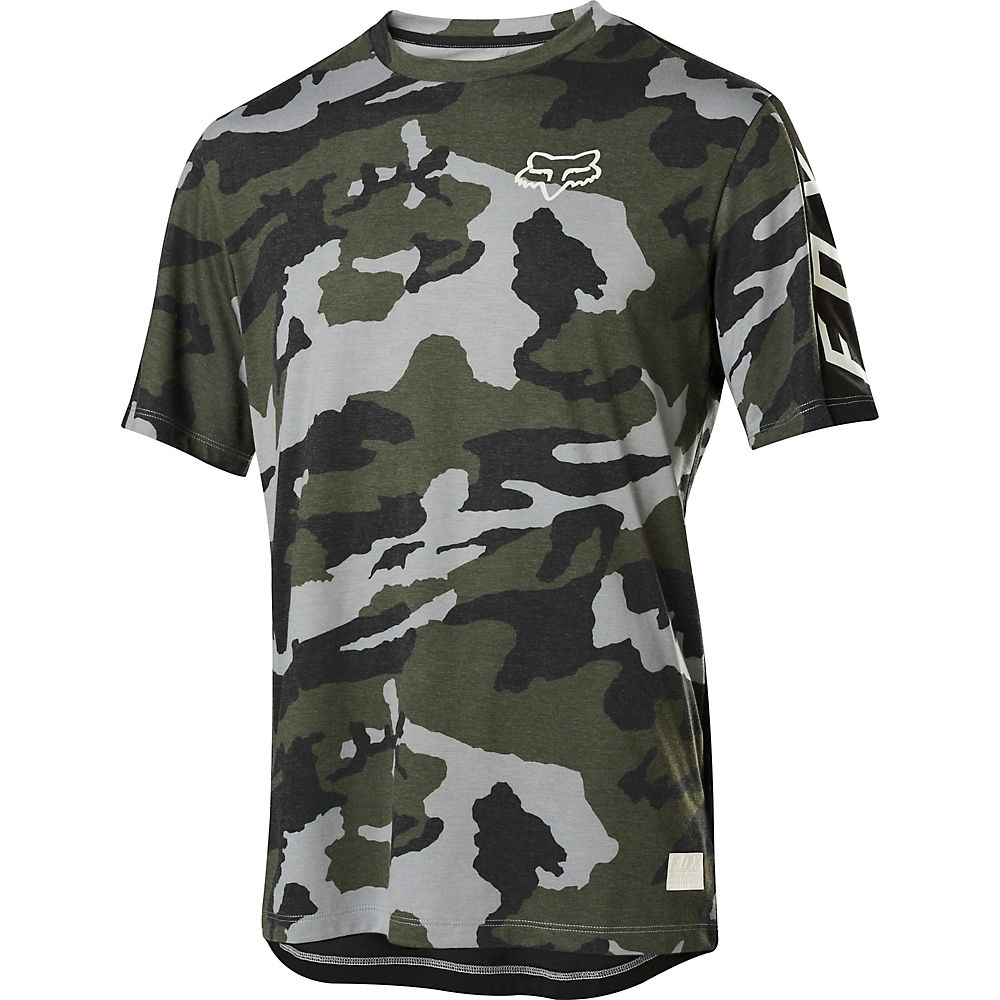 Fox Racing Ranger DriRelease SS Fox Jersey - Green Camo