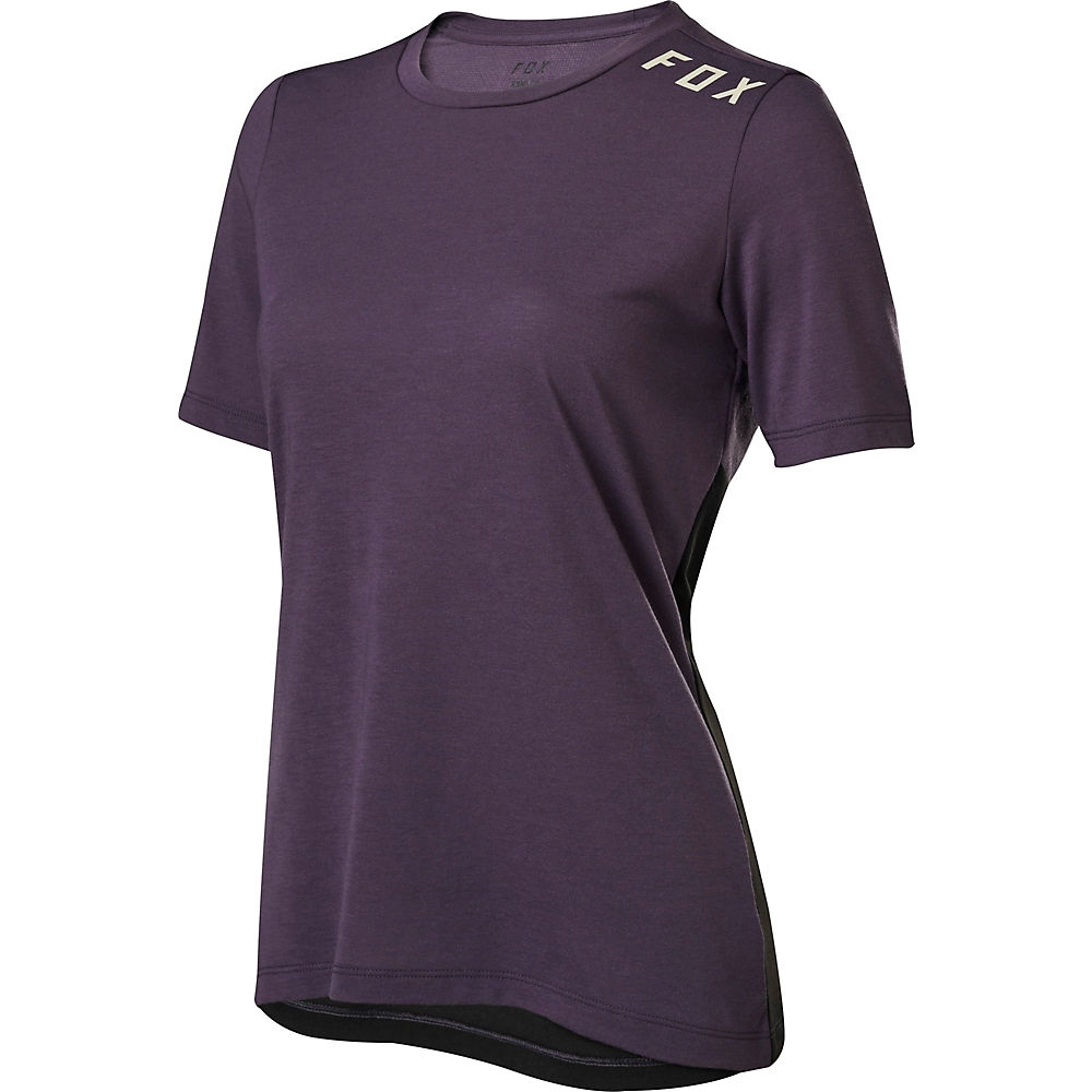 Fox Racing Womens Ranger DriRelease SS Jersey - Violet foncé